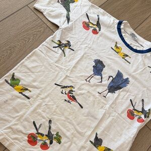 Vintage Power Bird Shirt Men’s M| Double Collar graphic all over print